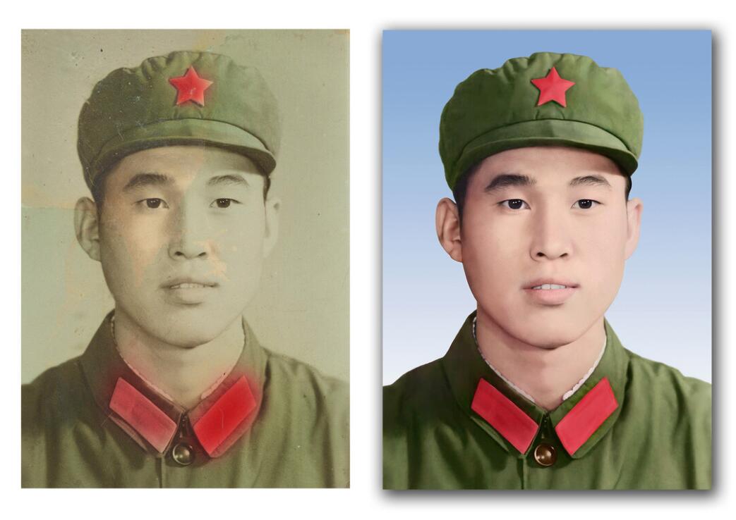 海勃湾破损照片修复-18