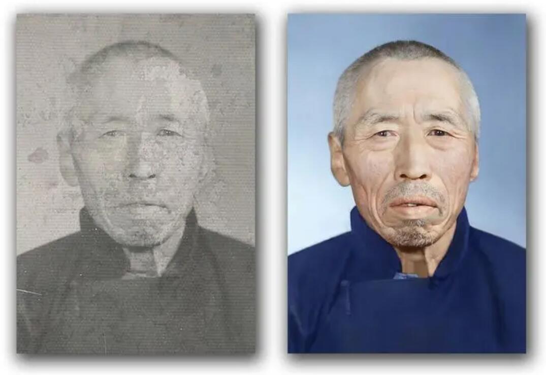 海勃湾破损照片修复-56